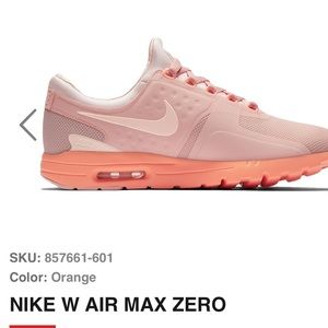 Nike Air Max Zero like new Size 6 womens